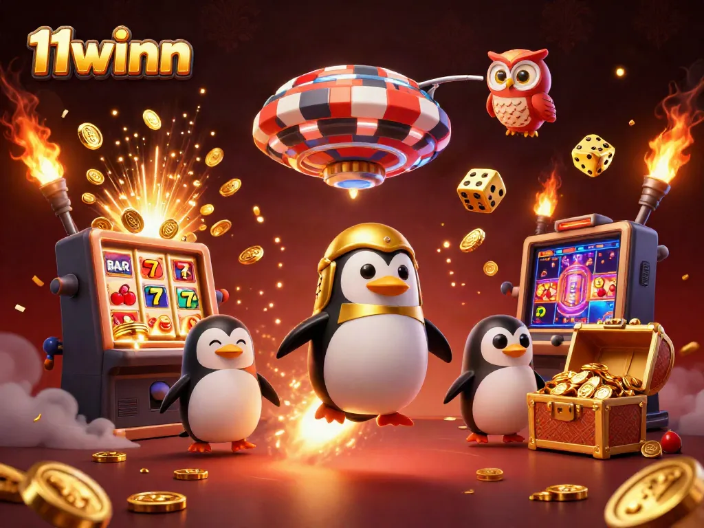 Engage in thrilling gameplay at 11winn with vibrant casino elements and dynamic characters.